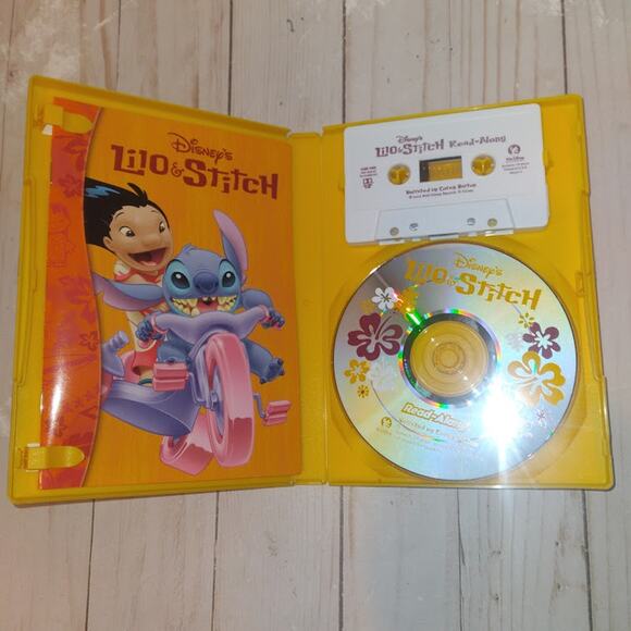 Lilo & Stitch, Read-Along (Disney, 2002, CD & Cassette) - Picture 3 of 6